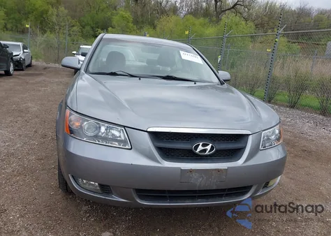 2006 Hyundai Sonata Gls from USA, damaged, VIN 5NPEU46C66H116107